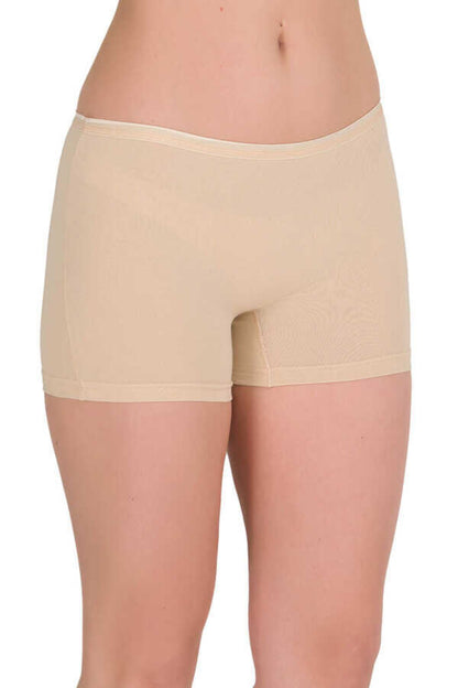 Berrak Kadın Boxer Short Likralı Resimli