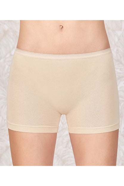 Berrak Kadın Boxer Short Likralı Resimli
