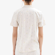 Blackspade Kadın Pijama Takımı Gömlek Yaka