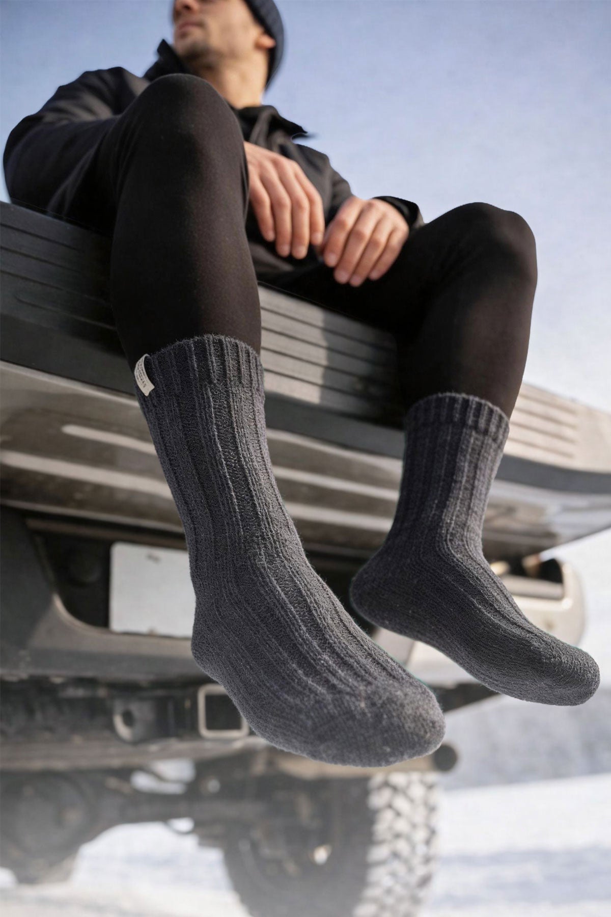 Bolero Erkek Soket Çorap Alpaka Yün