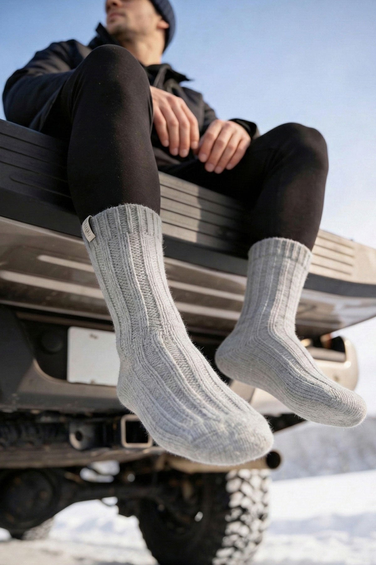 Bolero Erkek Soket Çorap Alpaka Yün