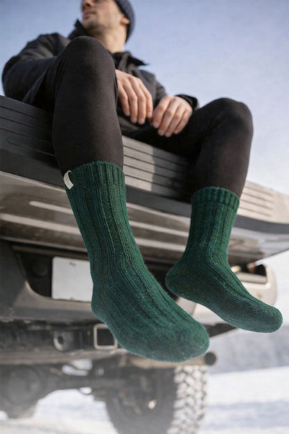 Bolero Erkek Soket Çorap Alpaka Yün