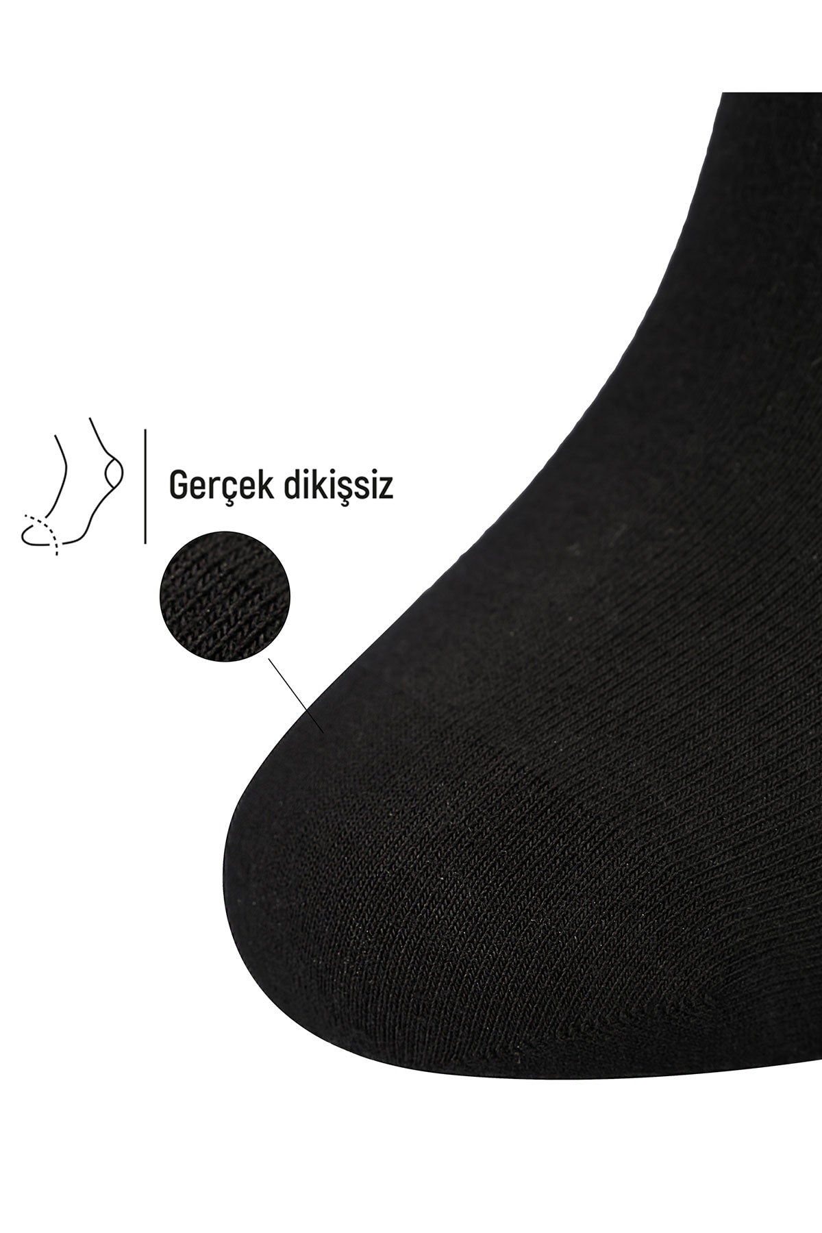 Bolero Erkek Soket Çorap Bambu Lastiksiz Roll Top