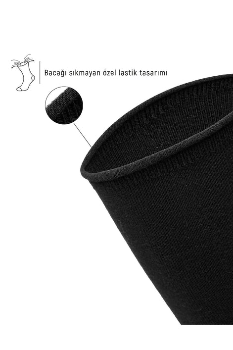 Bolero Erkek Soket Çorap Bambu Lastiksiz Roll Top