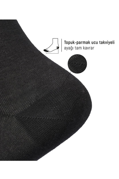 Bolero Erkek Soket Çorap Bambu Lastiksiz Roll Top
