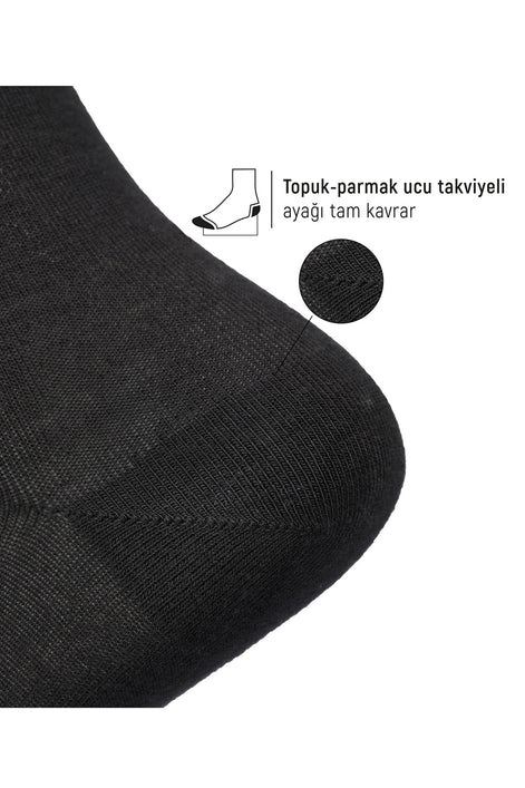 Bolero Erkek Soket Çorap Bambu Lastiksiz Roll Top