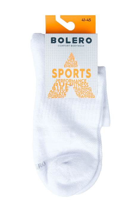 Bolero Erkek Yarım Konç Çorap Spor Taban Altı Havlu Pamuklu