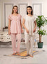 Bone Kadın Pijama Takımı Kolları Dantel Detaylı