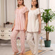 Bone Kadın Pijama Takımı Kolları Dantel Detaylı