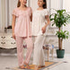 Bone Kadın Pijama Takımı Kolları Dantel Detaylı