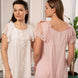 Bone Kadın Pijama Takımı Kolları Dantel Detaylı