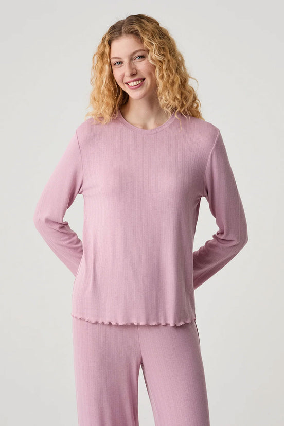 Catherine's Kadın Pijama Takımı Pointel Kumaş Rahat Kesim