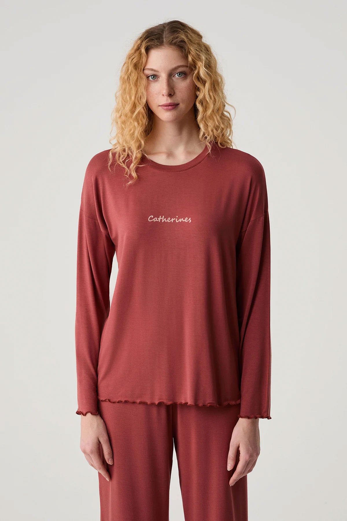 Catherine's Kadın Pijama Takımı Rahat Kesim