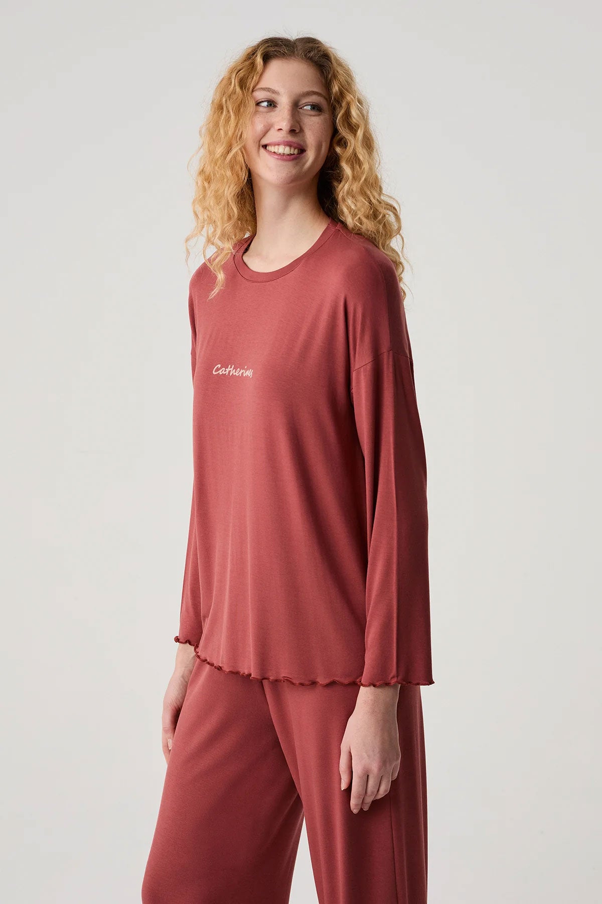 Catherine's Kadın Pijama Takımı Rahat Kesim