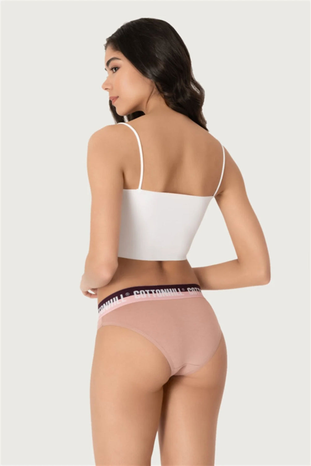 Cotton Hill Kadın Bel Lastik Detaylı Slip Külot