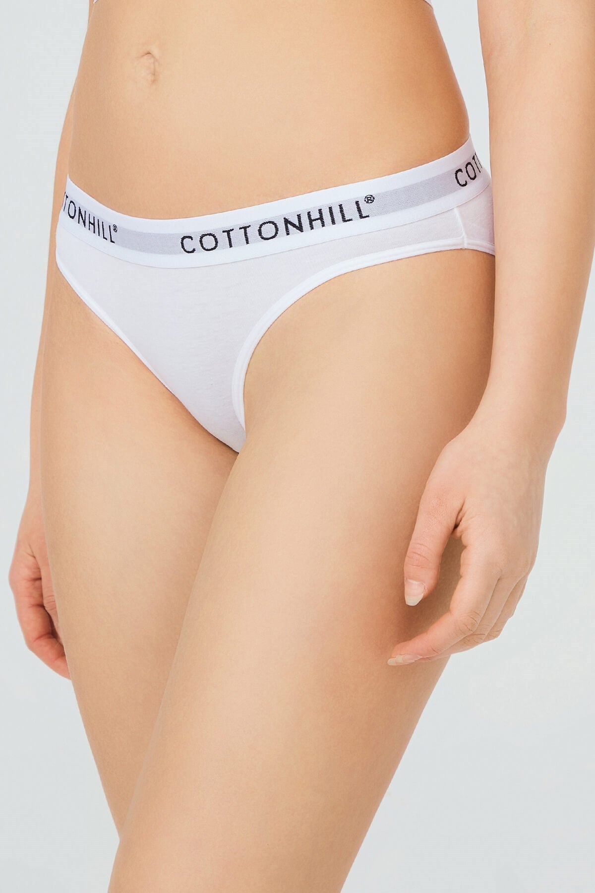 Cotton Hill Kadın Beli Şerit Lastikli Pamuk Slip Külot