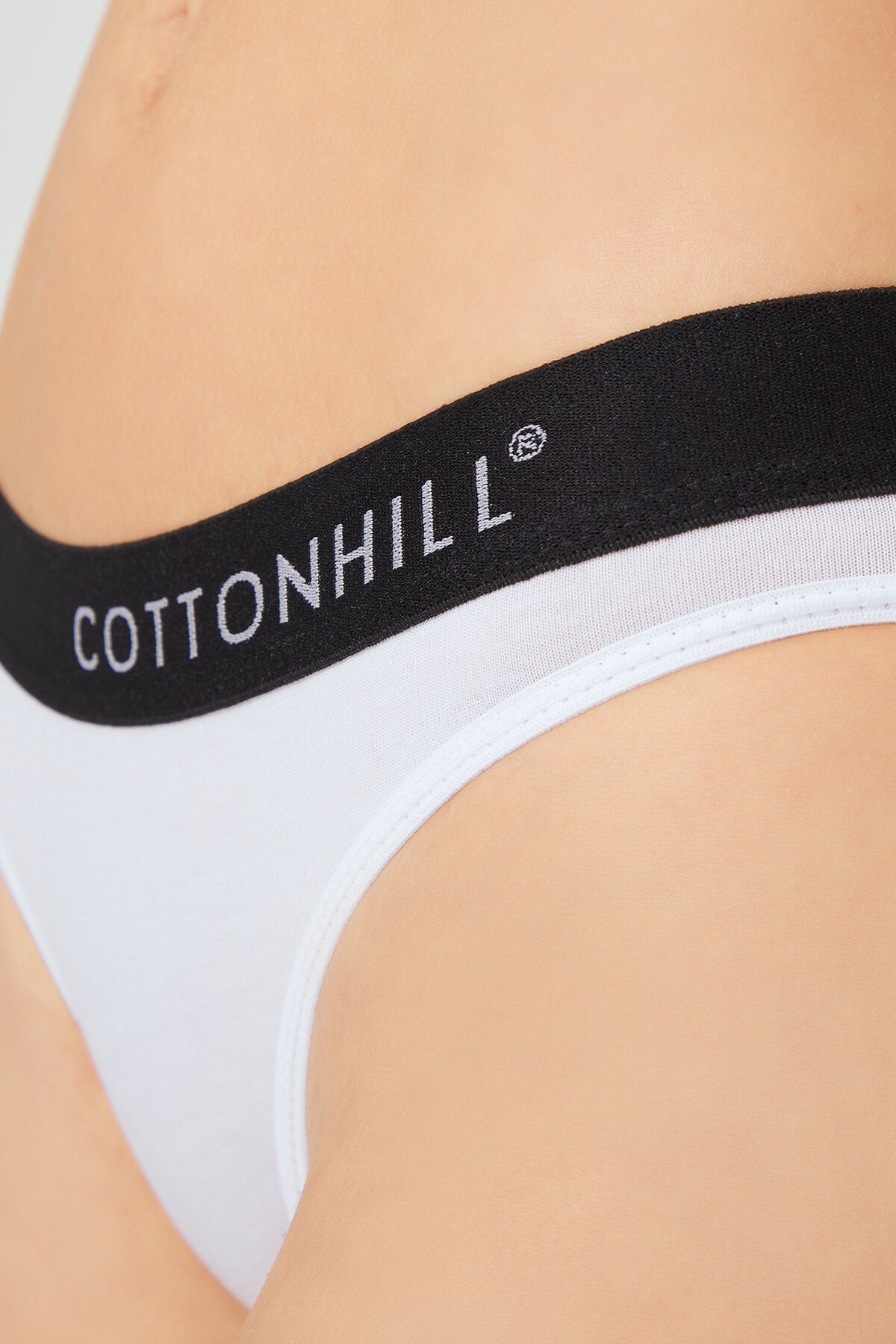 Cotton Hill Kadın Beli Şerit Lastikli Pamuk Slip Külot
