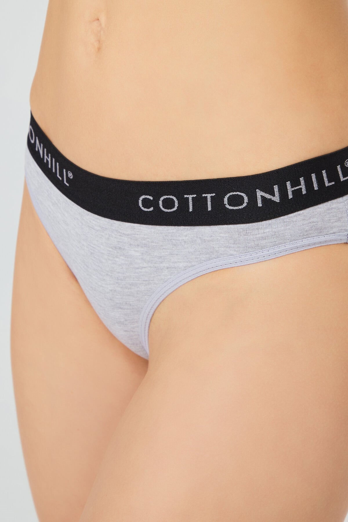 Cotton Hill Kadın Beli Şerit Lastikli Pamuk Slip Külot