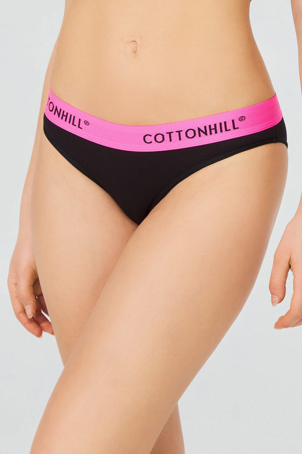 Cotton Hill Kadın Beli Şerit Lastikli Pamuk Slip Külot