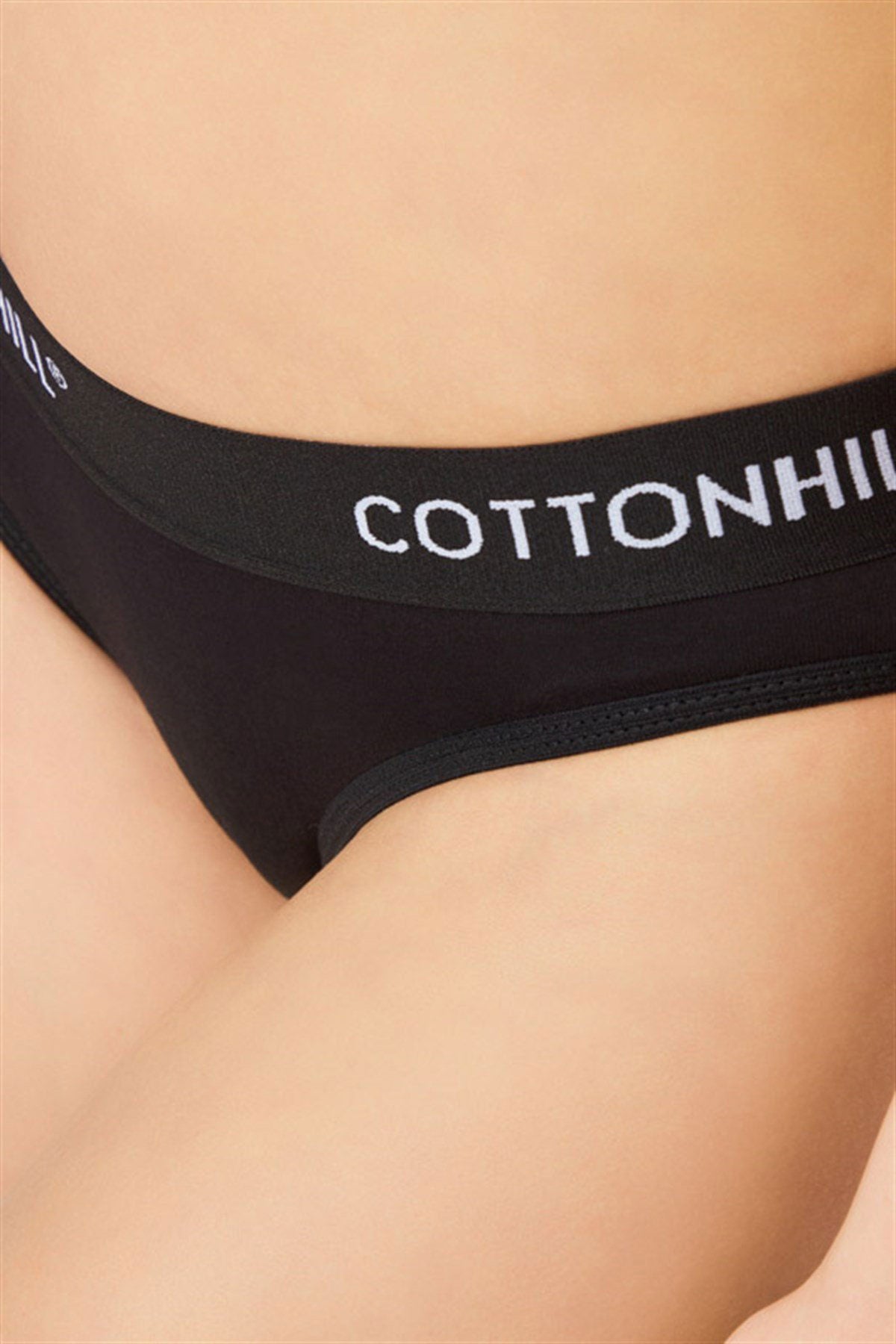 Cotton Hill Kadın Beli Şerit Lastikli Pamuk Slip Külot