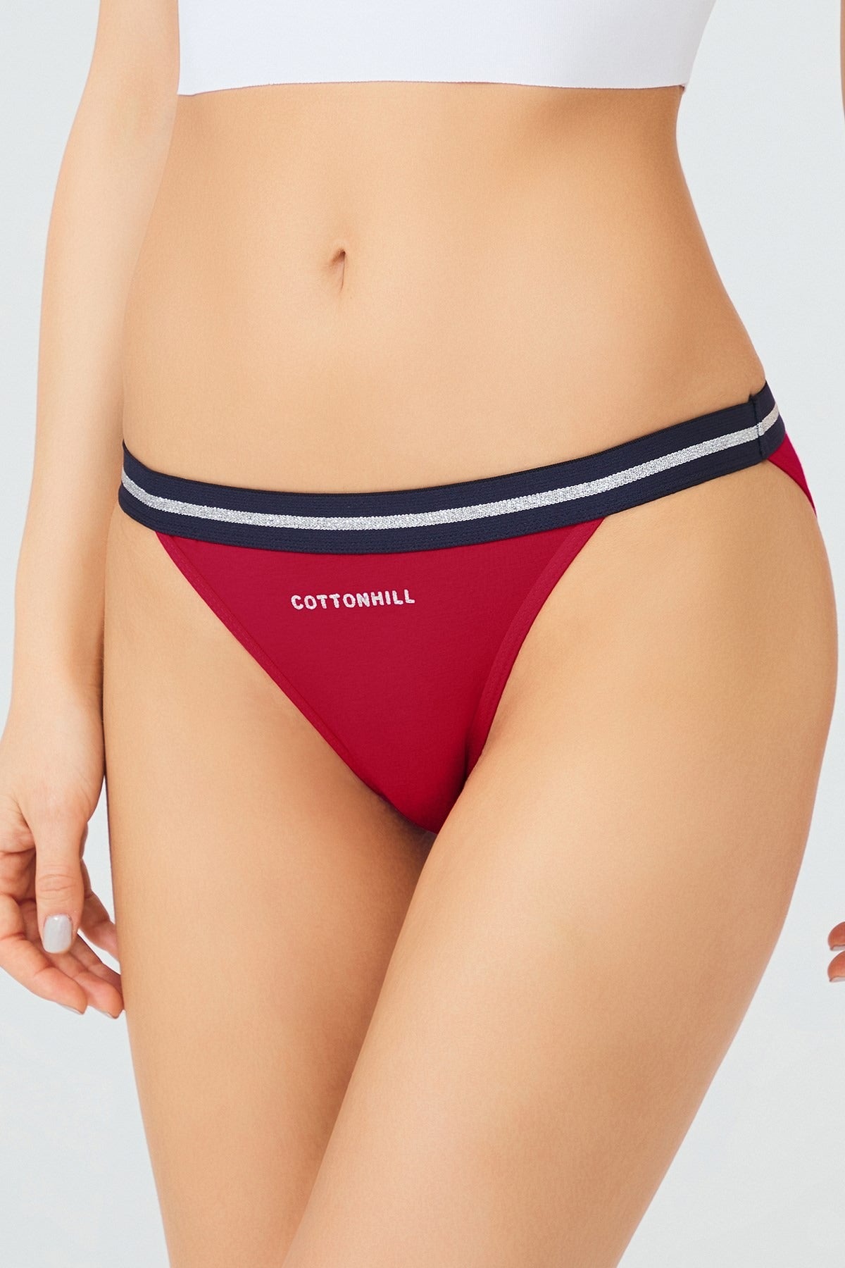 Cotton Hill Kadın Likrali Slip Külot