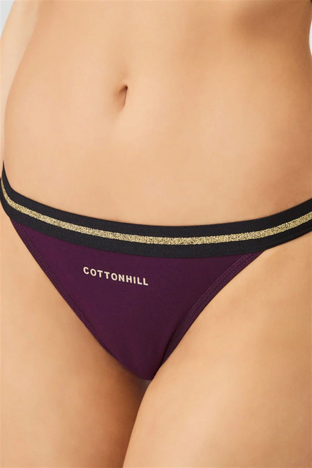 Cotton Hill Kadın Likrali Slip Külot