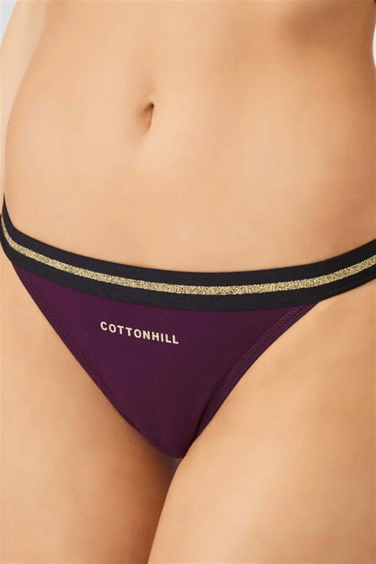 Cotton Hill Kadın Likrali Slip Külot