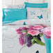 Cottonbox Nevresim Takımı 3D Floral Meri Ranforce Çift Kişilik