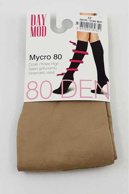 Daymod Kadın İnce Dizaltı Çorap Mikro 80