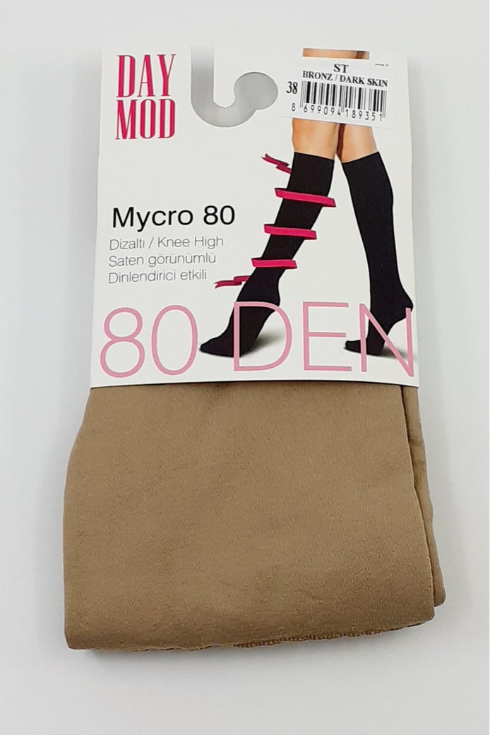 Daymod Kadın İnce Dizaltı Çorap Mikro 80