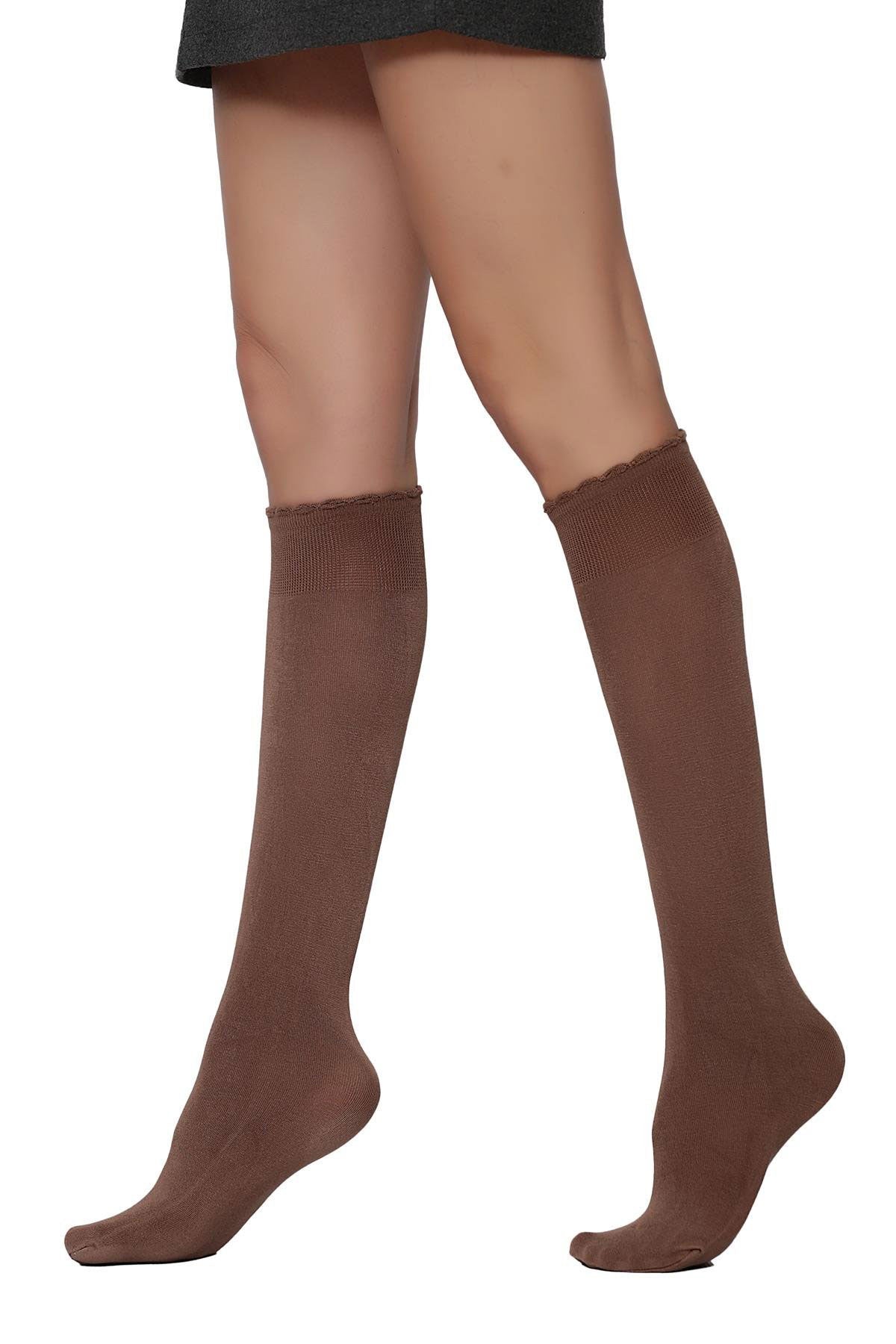 Daymod Kadın İnce Dizaltı Çorap Soft Bambu