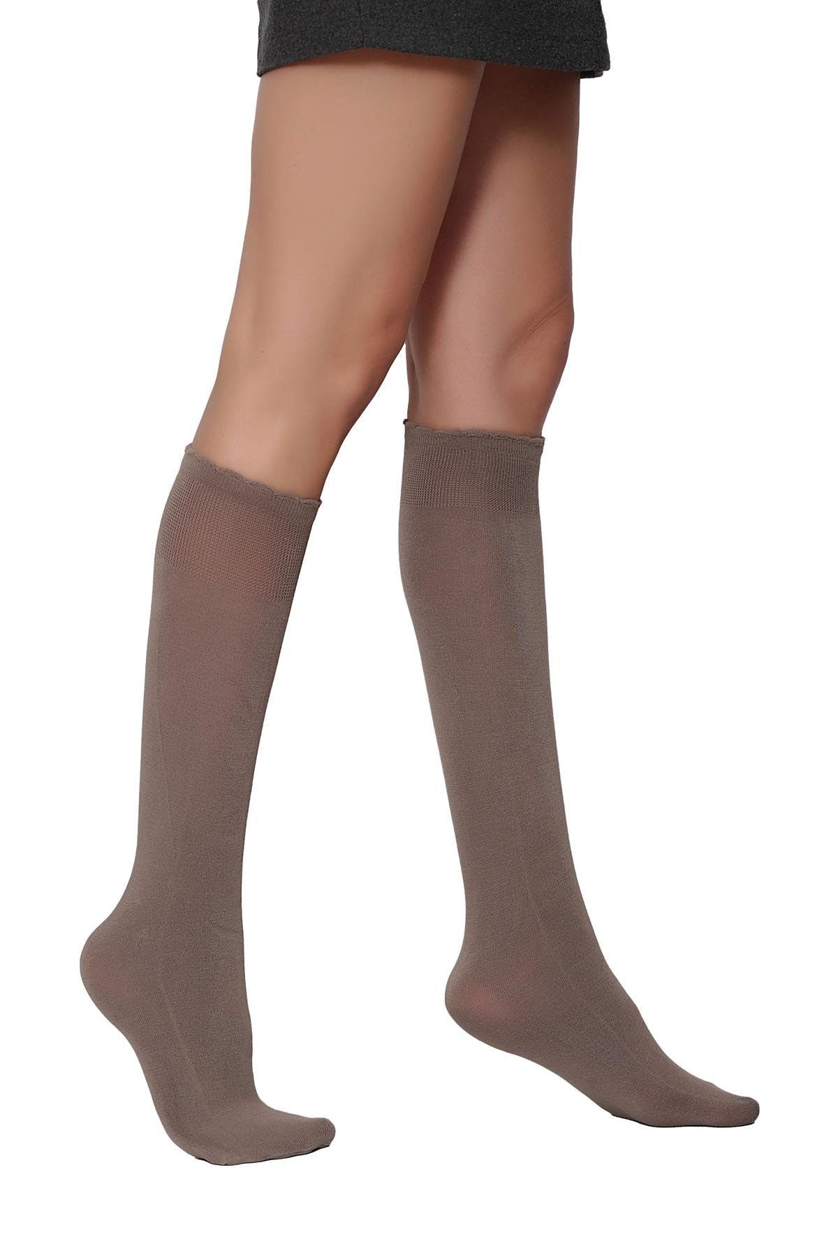 Daymod Kadın İnce Dizaltı Çorap Soft Bambu