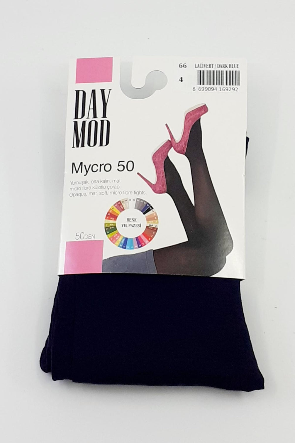 Daymod Kadın İnce Külotlu Çorap Düz Mikro 50 Denye Maksi