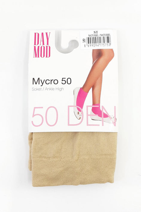 Daymod Kadın İnce Soket Çorap Mikro 50