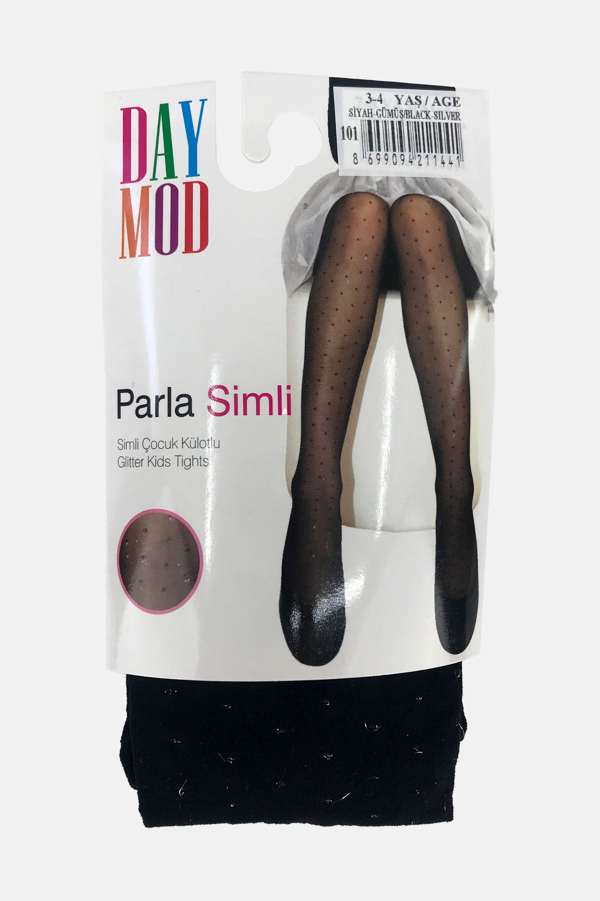 Daymod Kız Çocuk İnce Külotlu Çorap Parlak