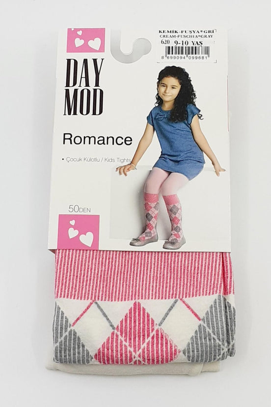 Daymod Kız Çocuk İnce Külotlu Çorap Romance