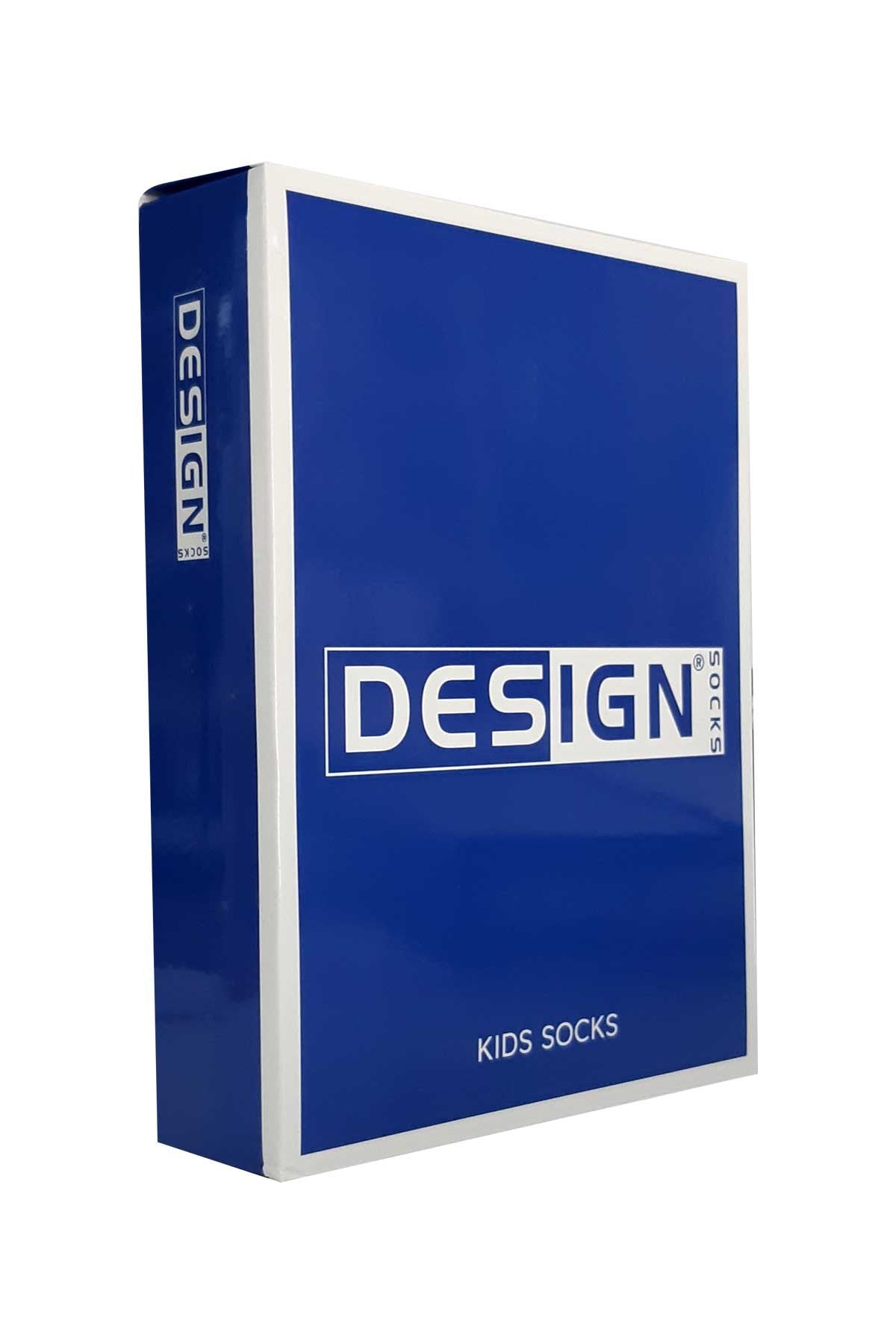 Design Erkek Çocuk Likralı Soket Çorap Arma Desenli