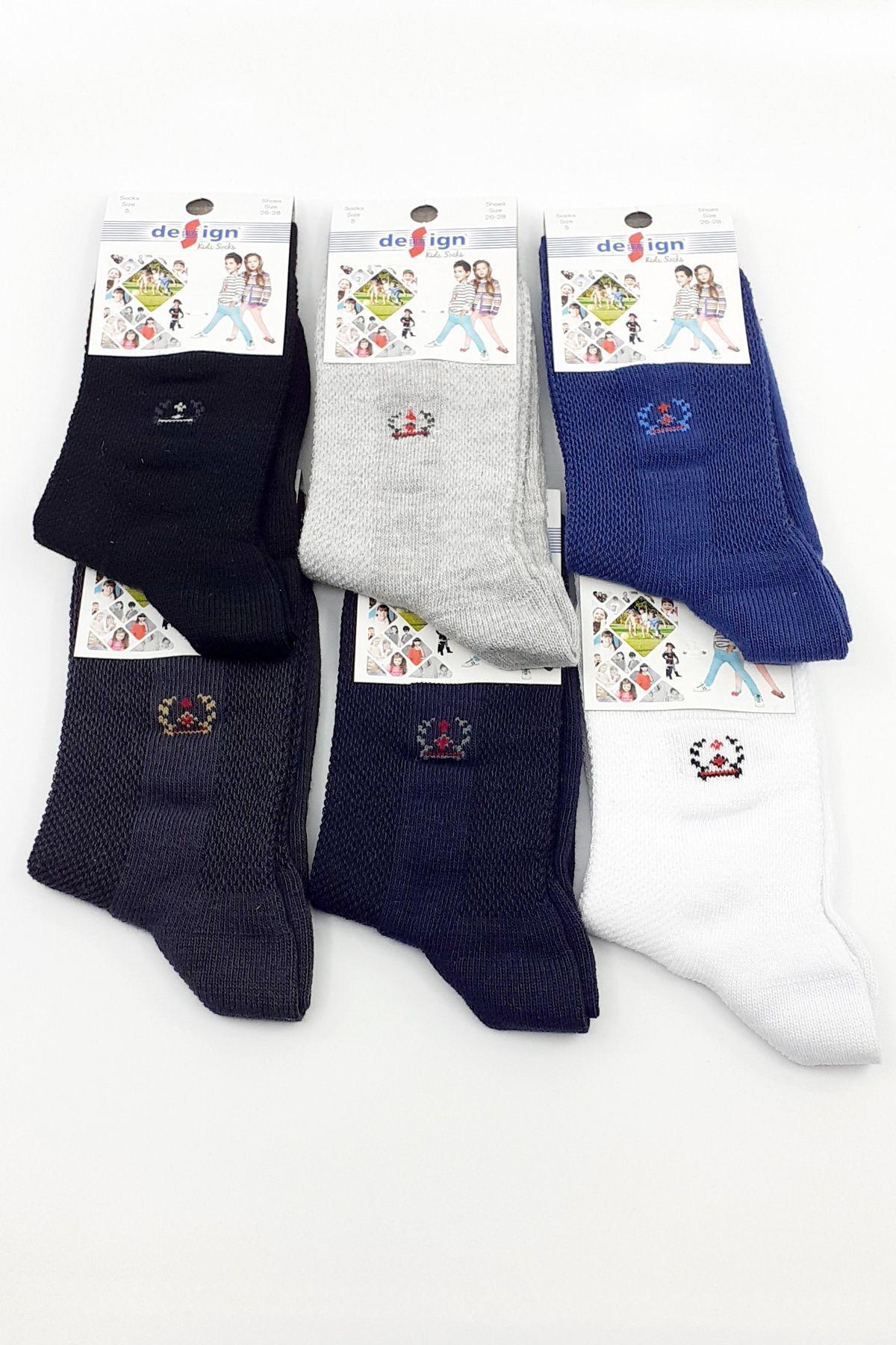 Design Erkek Çocuk Soket Çorap Lacoste-12