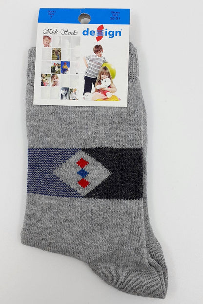 Design Erkek Çocuk Soket Çorap Likralı Erkek-30