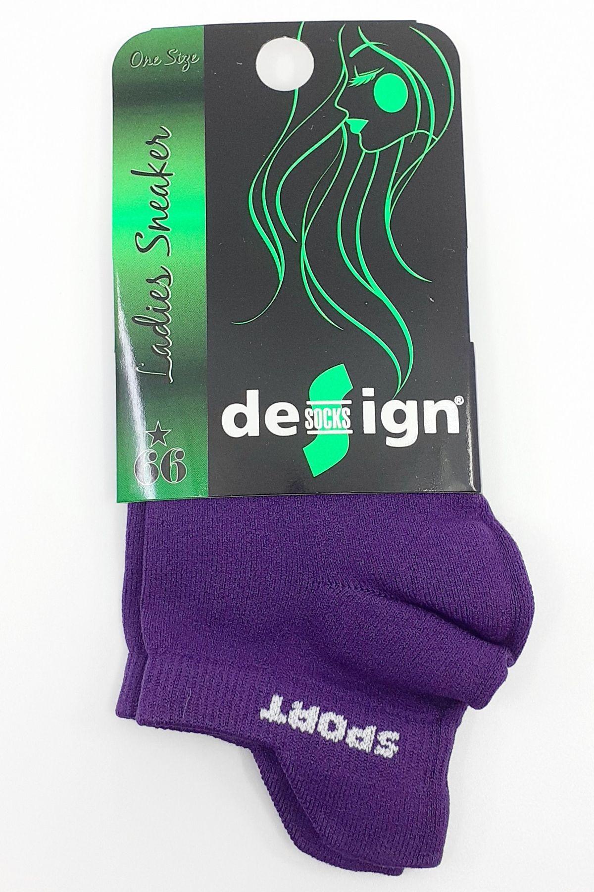 Design Kadın Patik Çorap Tactel