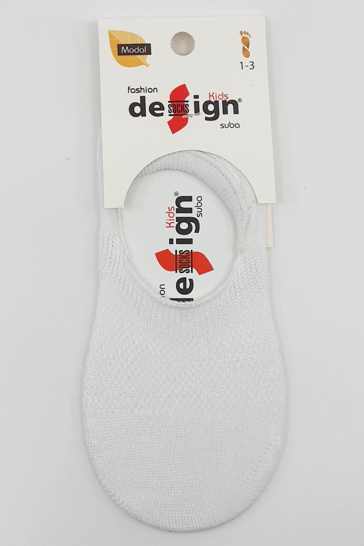 Design Kız Çocuk Babet Çorap Suba Lacoste