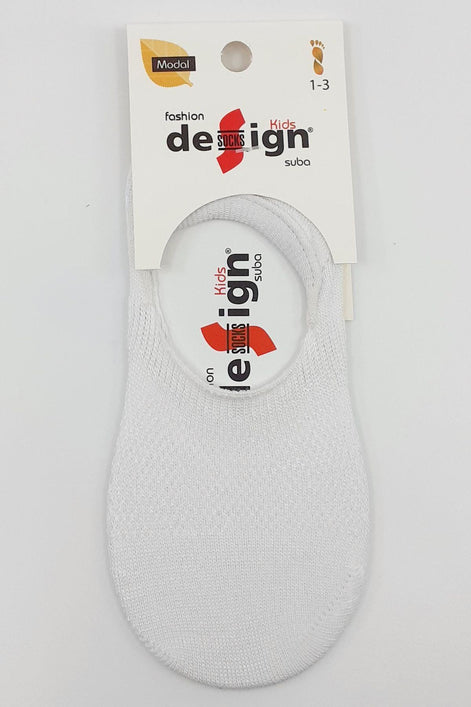 Design Kız Çocuk Babet Çorap Suba Lacoste