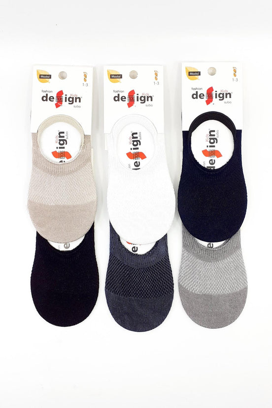 Design Kız Çocuk Babet Çorap Suba Lacoste