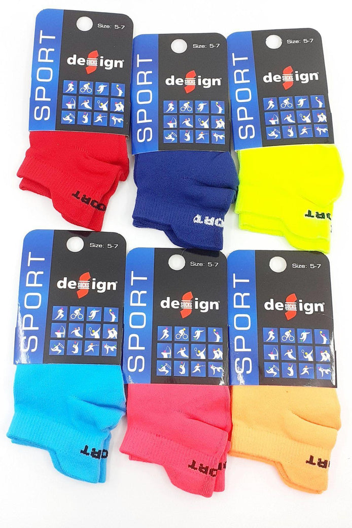 Design Kız Çocuk Patik Çorap Tactel