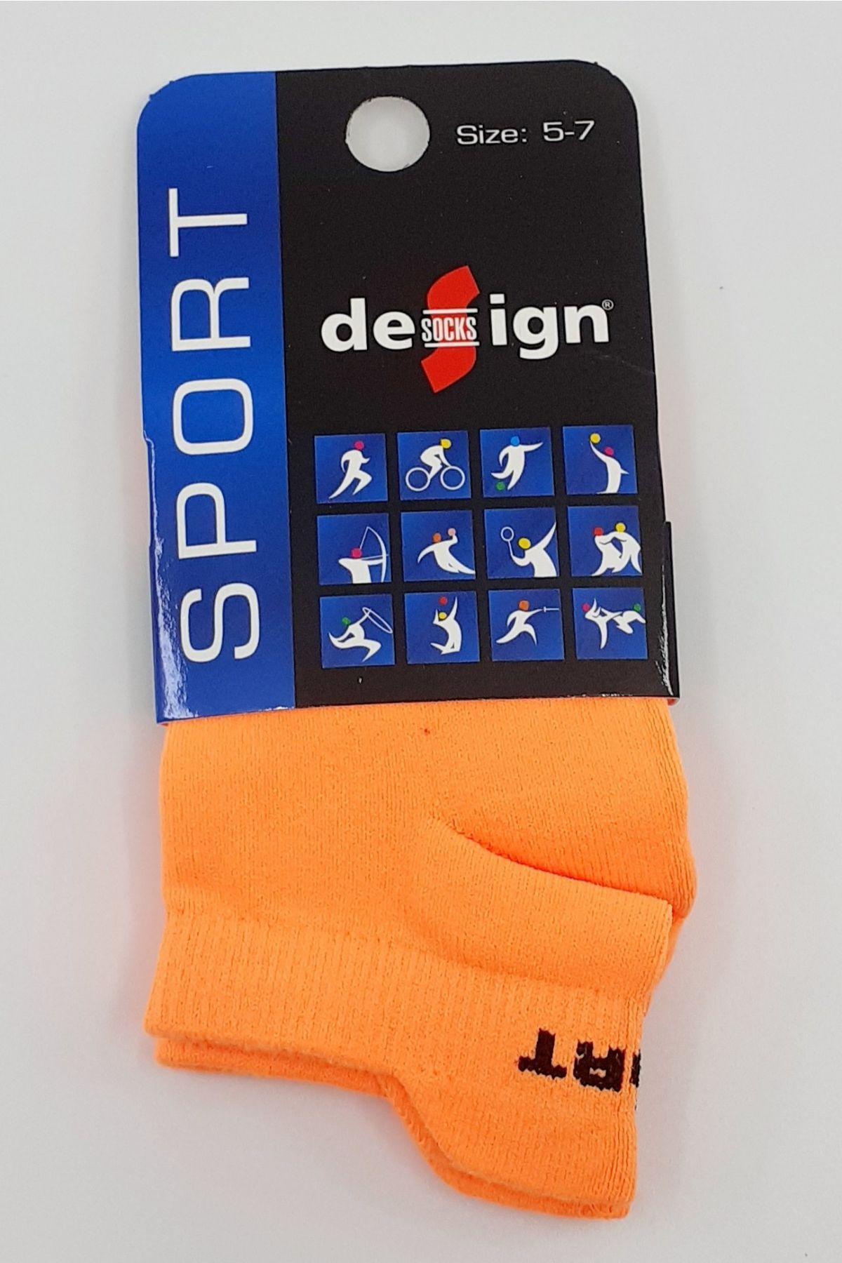 Design Kız Çocuk Patik Çorap Tactel