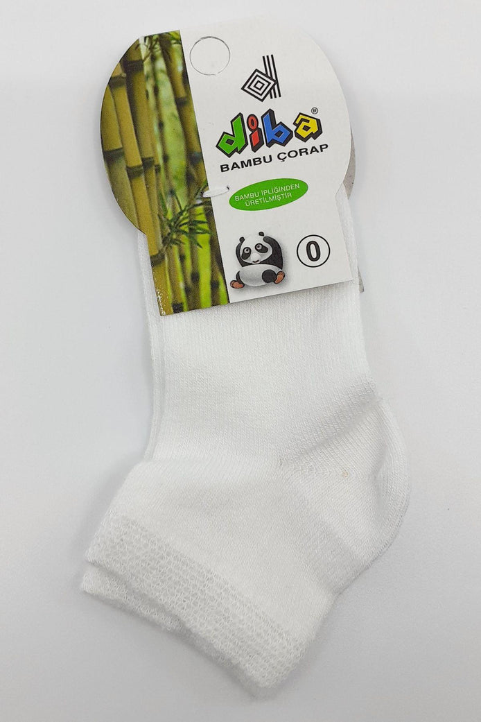 Diba Erkek Çocuk Patik Çorap Düz Bambu