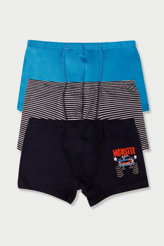 Domi Kids Erkek Çocuk Boxer 3'lü