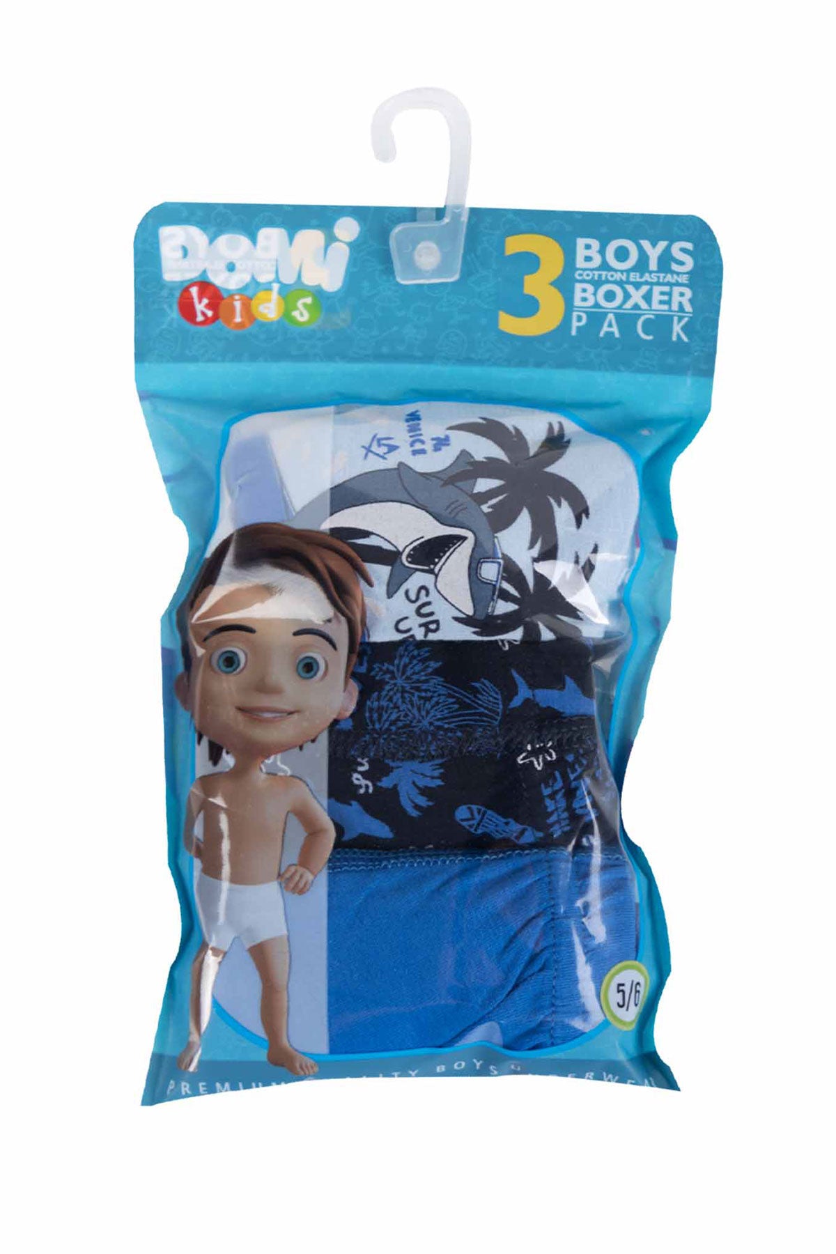 Domi Kids Erkek Çocuk Boxer 3'lü