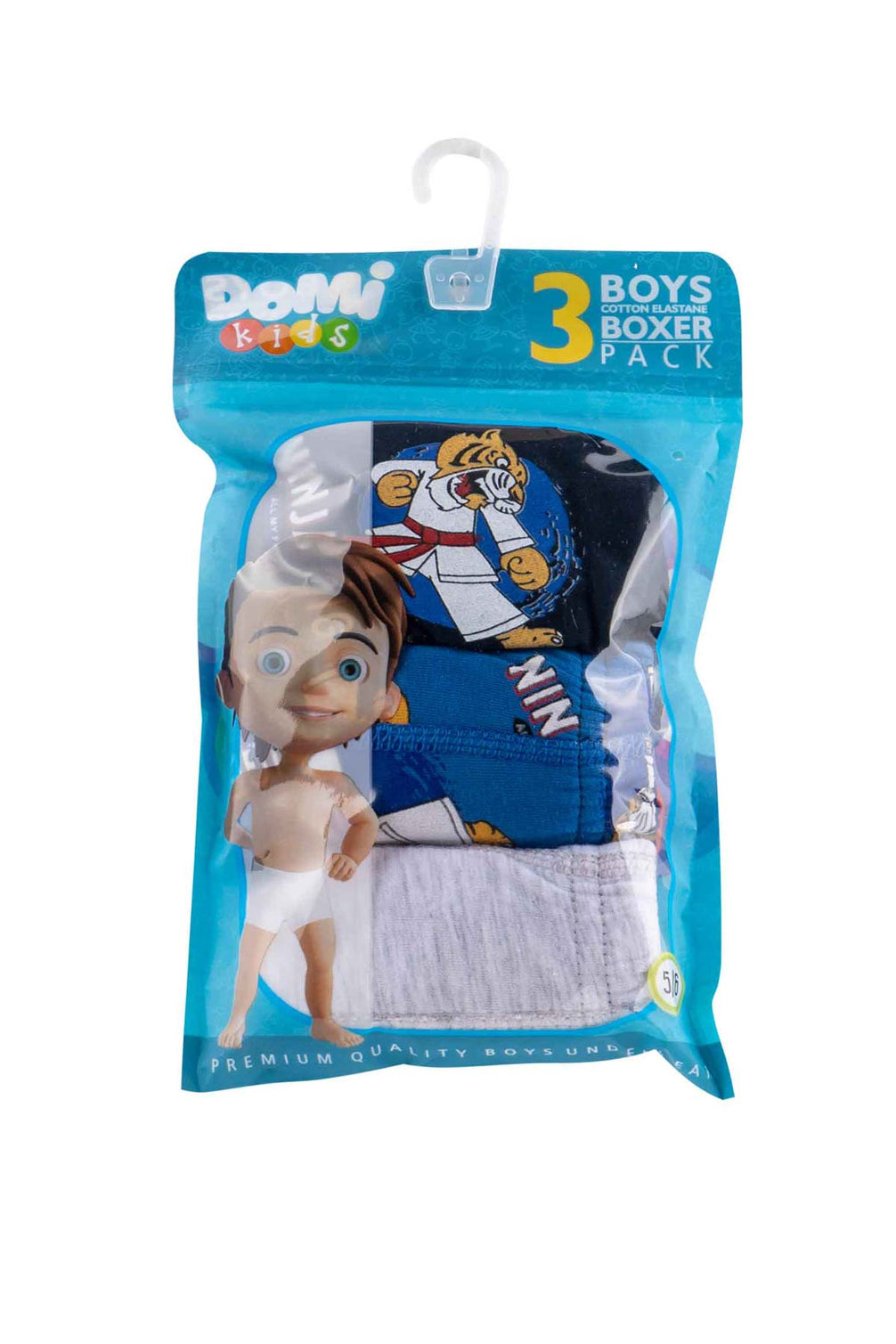 Domi Kids Erkek Çocuk Boxer 3'lü