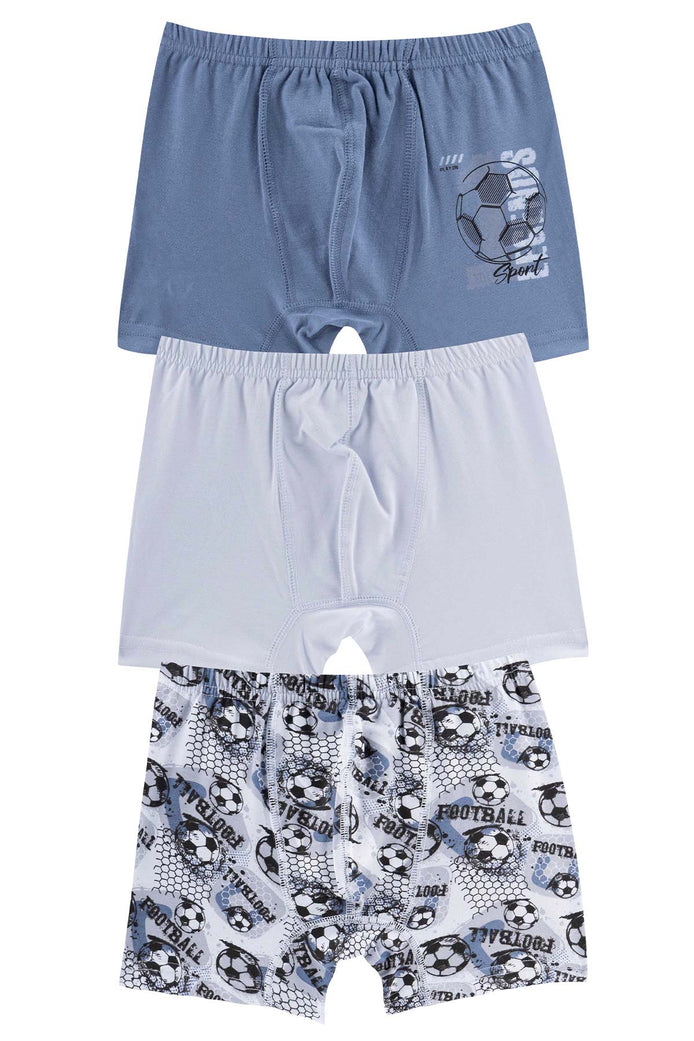 Domi Kids Erkek Çocuk Boxer 3'lü